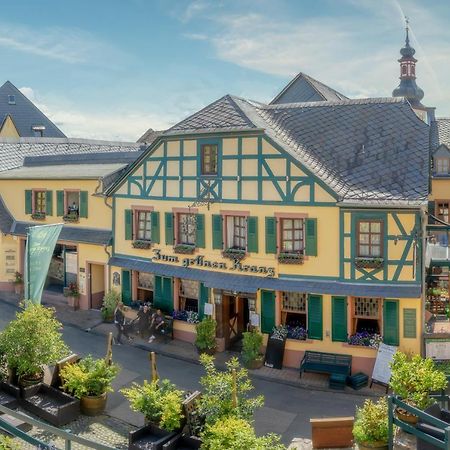 Weinhotel Des Riesling Zum Gruenen Kranz Рюдесгайм-ам-Райн Екстер'єр фото