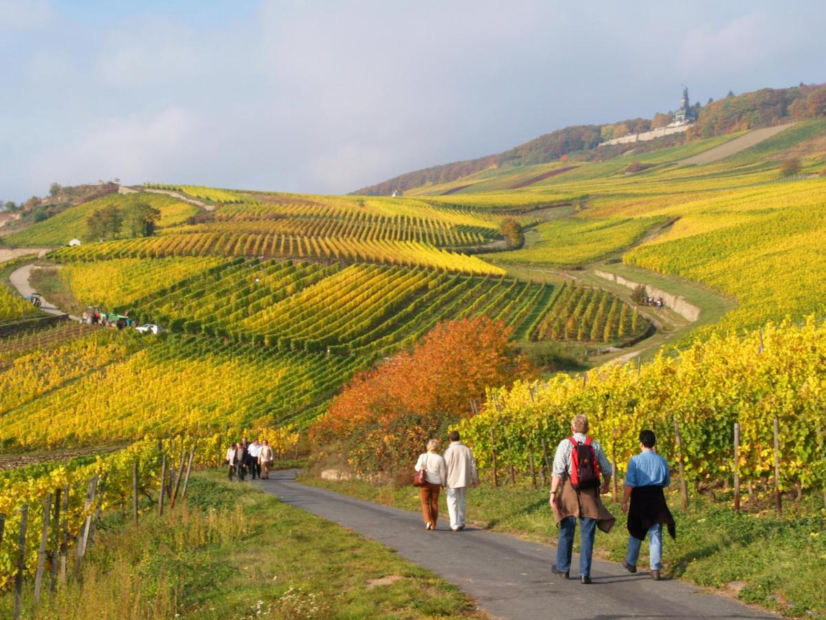 Weinhotel Des Riesling Zum Gruenen Kranz Рюдесгайм-ам-Райн Екстер'єр фото
