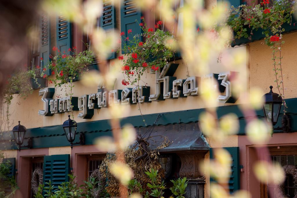 Weinhotel Des Riesling Zum Gruenen Kranz Рюдесгайм-ам-Райн Екстер'єр фото